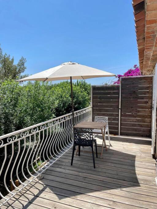Grand Studio & Terrasse Privee 耶尔 外观 照片
